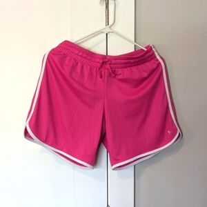 Danskin Now Women's Athletic Shorts Small Hot Pink Lined Athleisure Fitness NWOT
